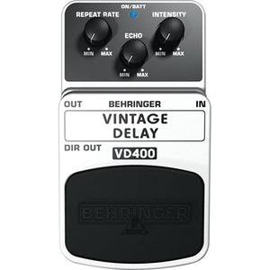 Behringer VD400 Vintage Analog Delay Effects Pedal