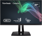 ViewSonic VP2756-2K 27" 2K QHD Pantone Validated 100% sRGB & Factory Pre-Calibrated with 60W USB-C Monitor