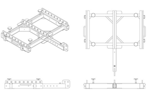 JBL VTX-V25-AF-EB Array Frame