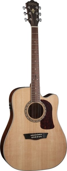 Washburn WD10SCE Dreadnought Cutaway Acoustic Guitar