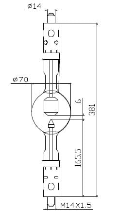 Christie Roadie 4K45 / Replacement Lamp XD4500HTP/G